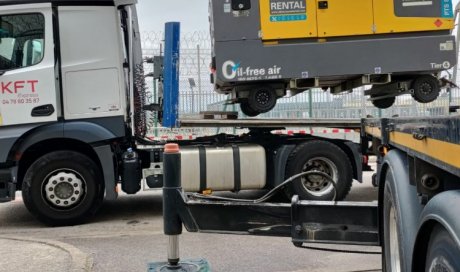 Livraison et transport de levage et manutention d'un centrale EDF à Belleville-sur-Loire 