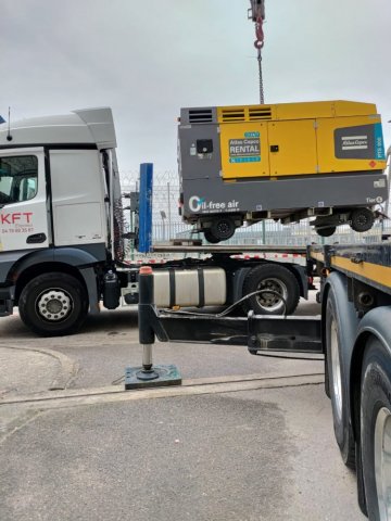 Livraison et transport de levage et manutention d'un centrale EDF à Belleville-sur-Loire 